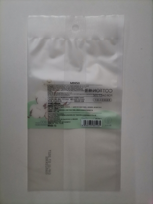 OEM Cotton Swab Side Gusset Bag 70 Micron Thickness Composite