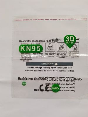 CPP 70microns Self Adhesive Bags More Brittle For Packaging