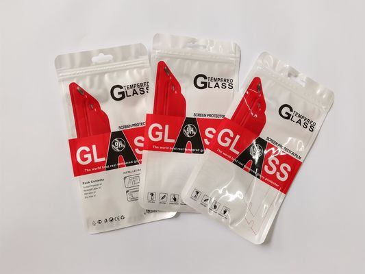 Customized CPP Ziplock Packaging Bags For Cellphone Accessories