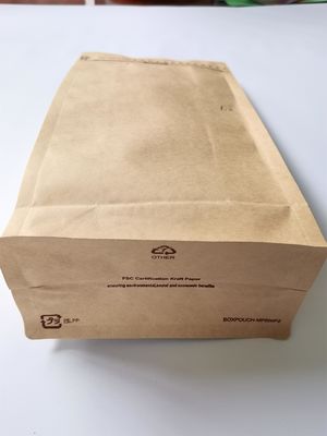 customized 3D Effect Paper Plastic Composite Bag With Air Valve And Ziplock