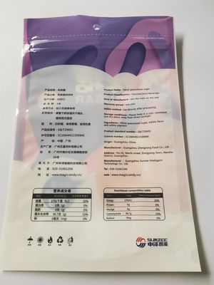 Heat Seal Nylon PE Stand Up Packaging Bags With Ziplock And Visible Window