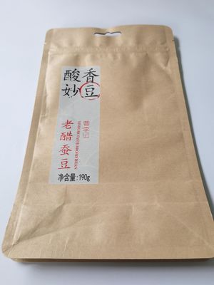 Ziplock 70microns Plastic Coated Paper Bags Paper Polythene Bag